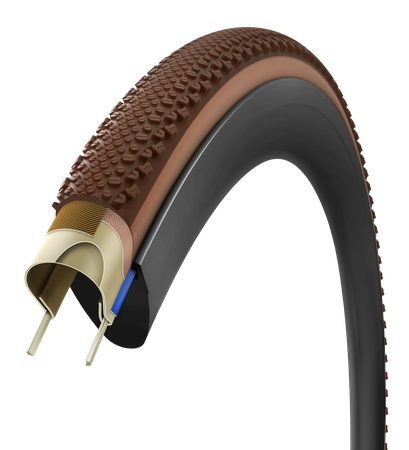 Pneu Terreno Pro T50 Mixed / natural brown / 700x35c, 35-622