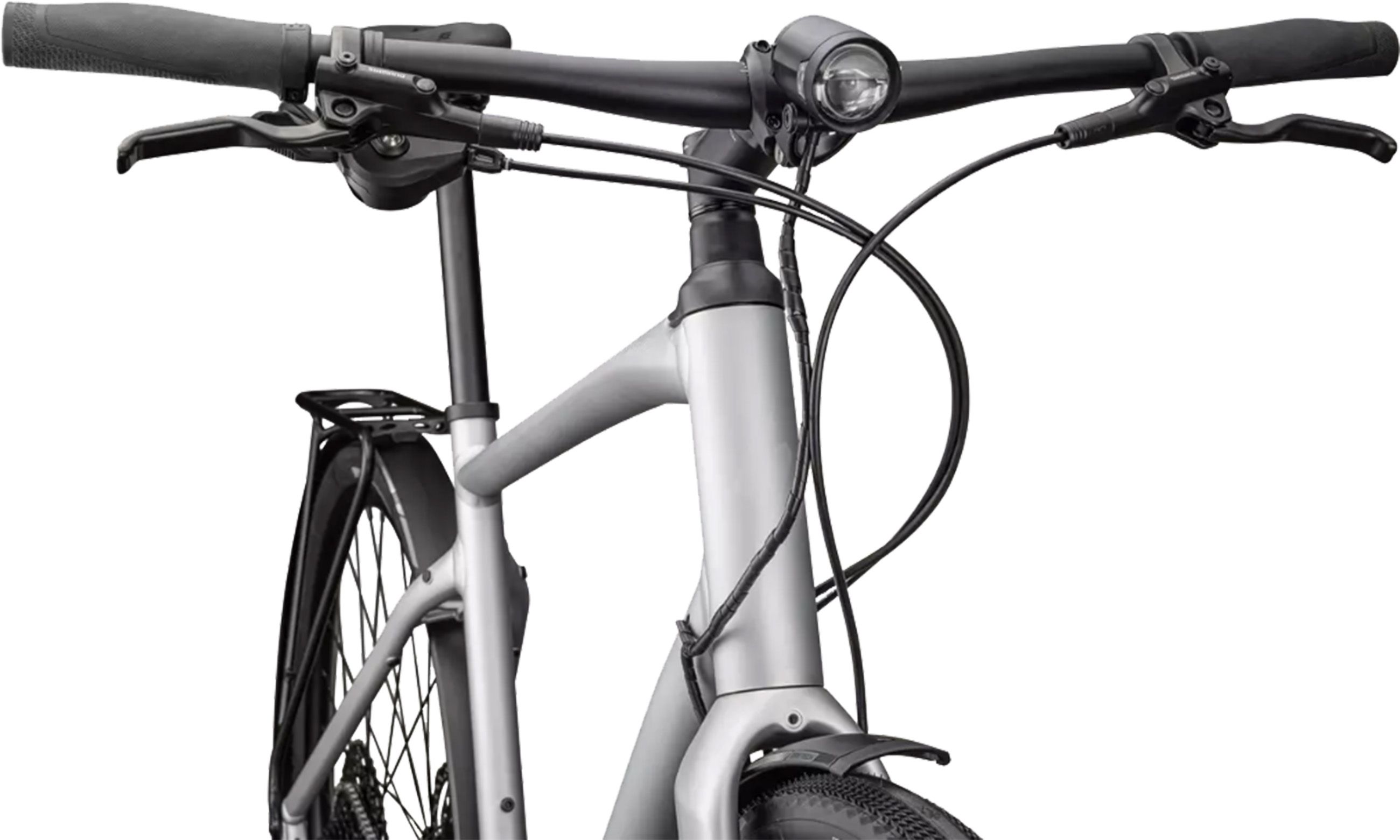 SIRRUS X 4.0 EQ City- und Alltagsvelo / satin liquid silver satin fogtnt / M