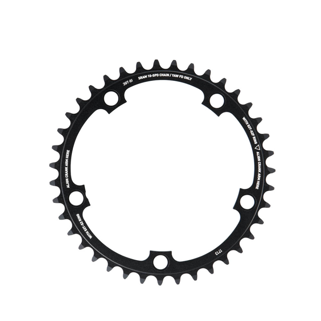 Chainring Red/Force 22 130 BCD (39-53) 2x11SP / black / 130x39T