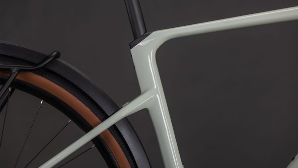 NUROAD HYBRID C:62 RACE FE E-Gravelbike / reedbeige / XS