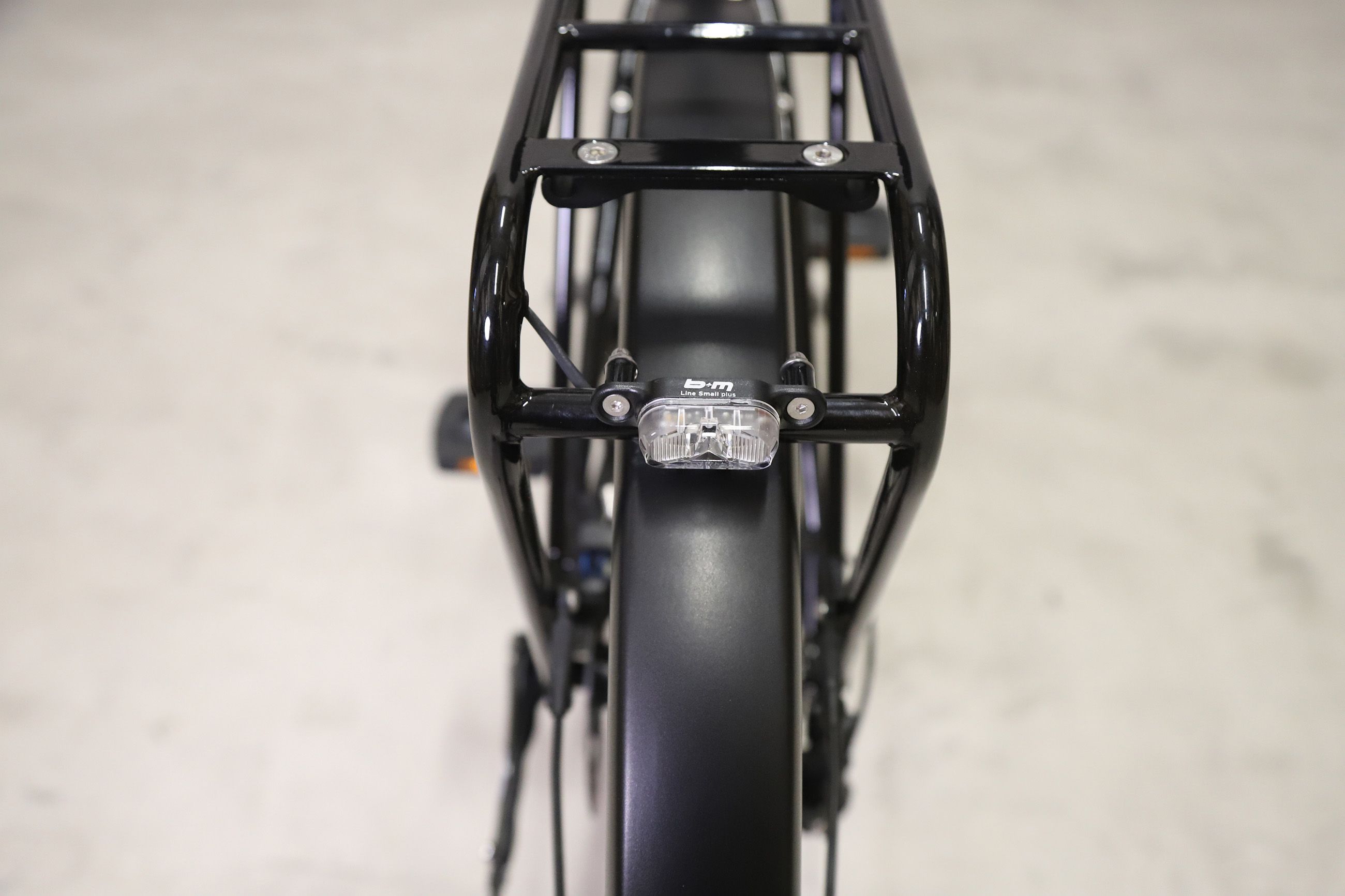 AMBER ROAD SELECT 3.1 Tourenvelo / schwarz glänzend / L