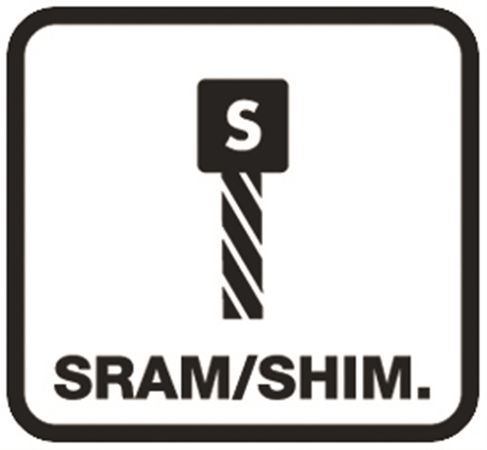 PRO SHIFT Schaltkabelset für Shimano/SRAM / schwarz