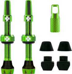 V2 Tubeless Ventil Kit / Green / 44 mm
