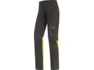 GTX PACLITE Herren-Regenhose / black/neon yellow / S