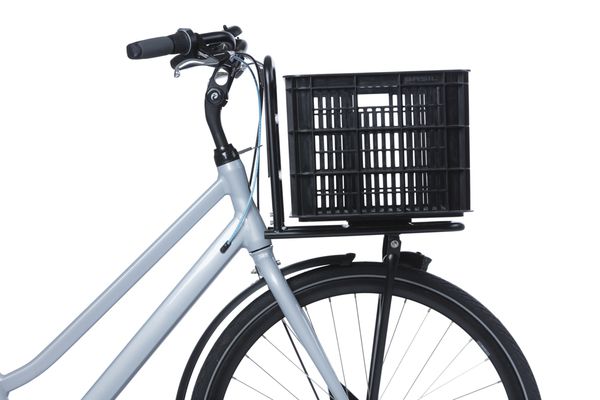 Fahrradkiste Crate / schwarz / 40 l, 49 cm, 38 cm, 26 cm