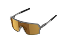 LAKE PRESPA X Sportbrille / matt metallic grey/brown bronze multi