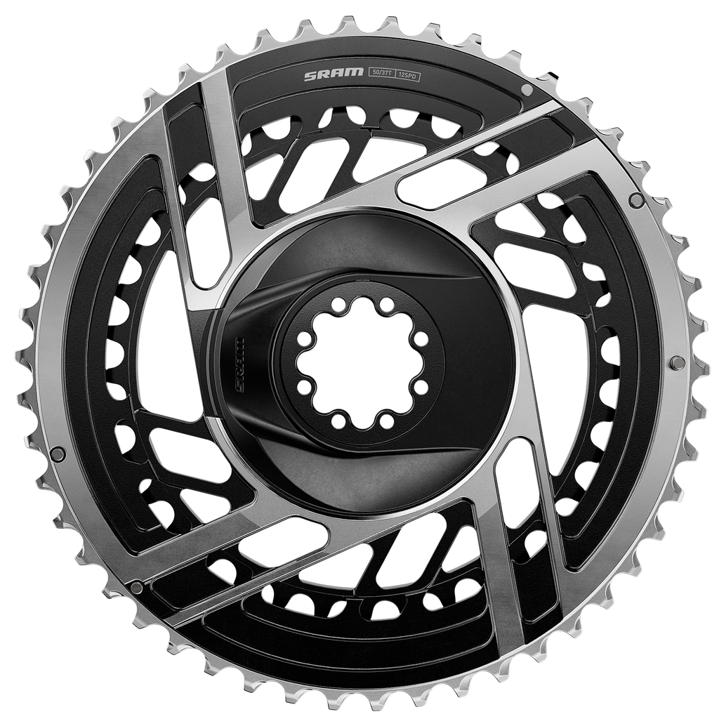 MY24 Chainring Red AXS non-Power Meter 2x12SP / black/silver / 48/35T
