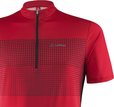 SPARTA HZ Herren-Kurzarmtrikot / red/black / 48