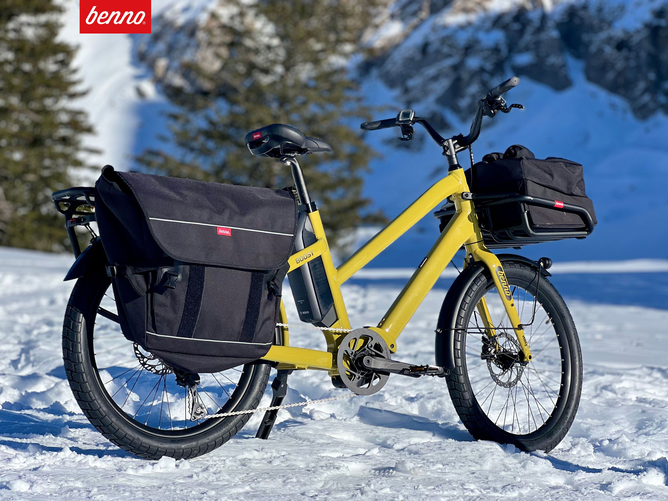BOOST 10D CX Step Through E-Cargobikes 25km/h / wasabi green