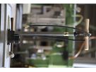 Standpumpe Rennkompressor60 LTD mit Messingstecknippel / Silber