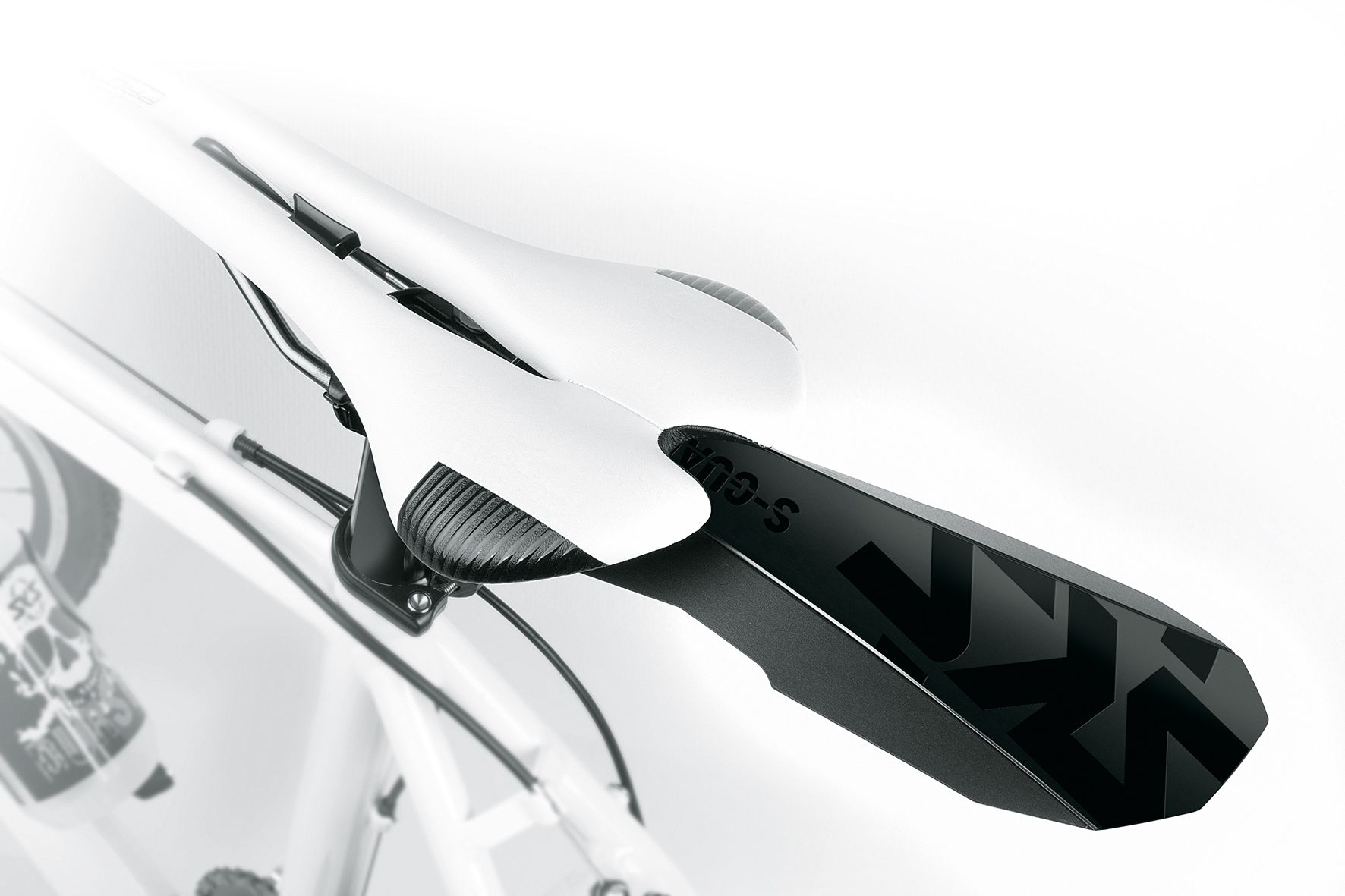 Spirtzschutz S-Guard schwarz / schwarz