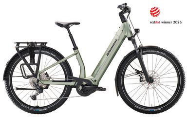 SUVEA TRIP PLUS 800 E-City- und Alltagsvelo / Heugrün /  S-M