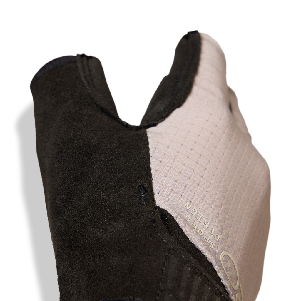 TESSA GEL II Damen-Kurzfingerhandschuhe / cloud grey / M