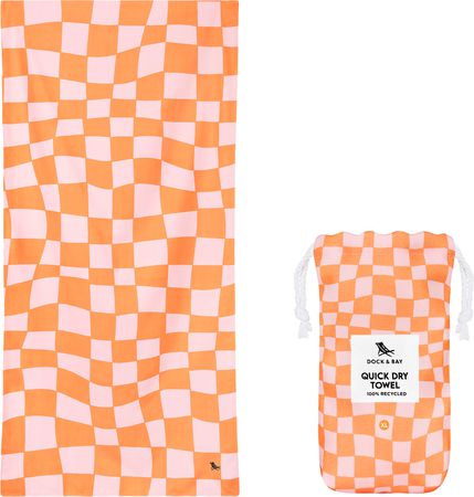 Beach Towels Large / groovy check