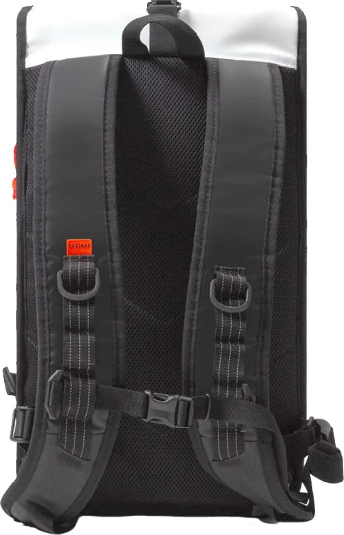 Rolltop Backpack / weiss / 30 x 22 x 50 cm, 22 l
