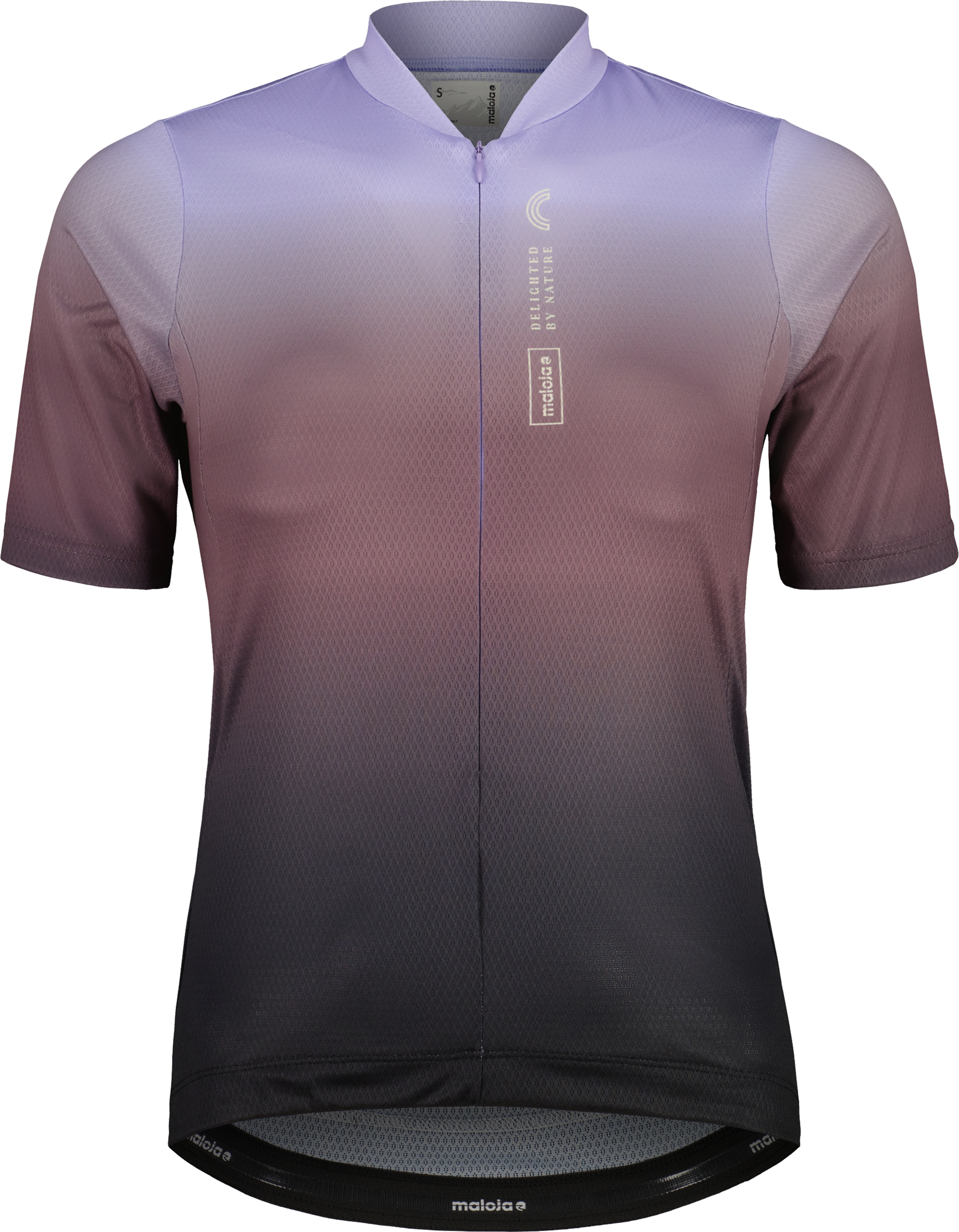 VARIDM Damen-Kurzarmtrikot / deep black rainbow / XS