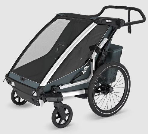 THULE CHARIOT CROSS 2 Gen. 2 Kinderanhänger / alu/dark slate