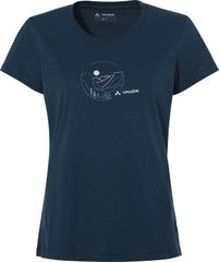 CYCLIST Damen-Kurzarmshirt / dark sea/blue / 38