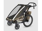 THULE CHARIOT CROSS 1 Gen. 2 Kinderanhänger / alu/faded khaki