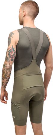 ODYSSEY Herren-Gravel-Trägerhose / military green / L