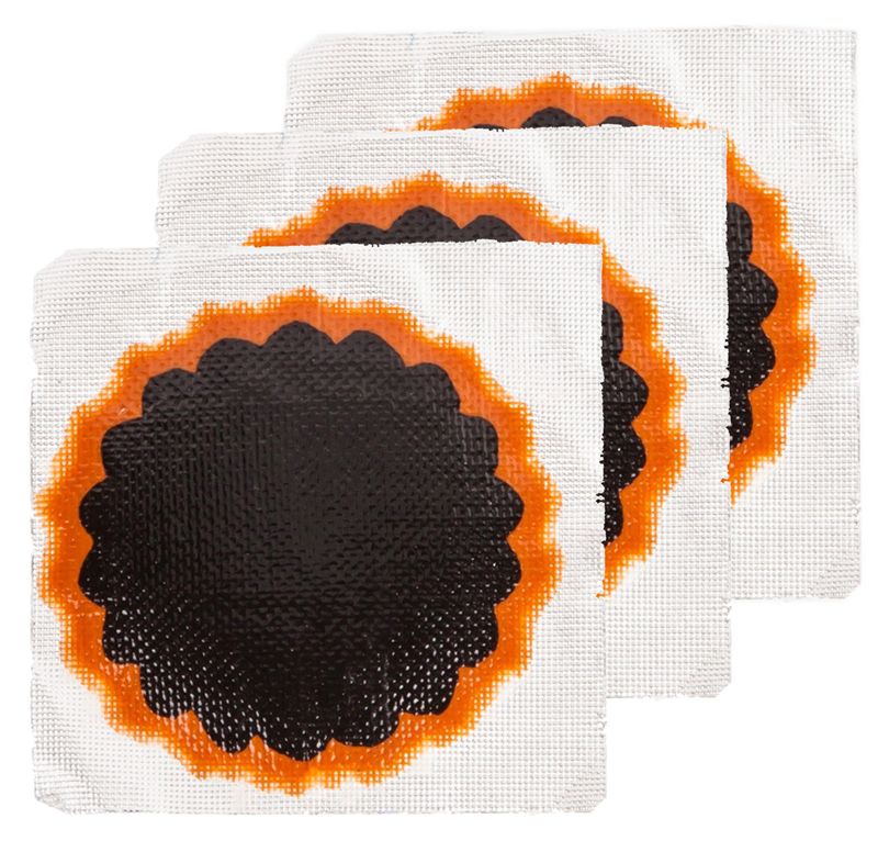 ERSATZFLICKEN Set / schwarz