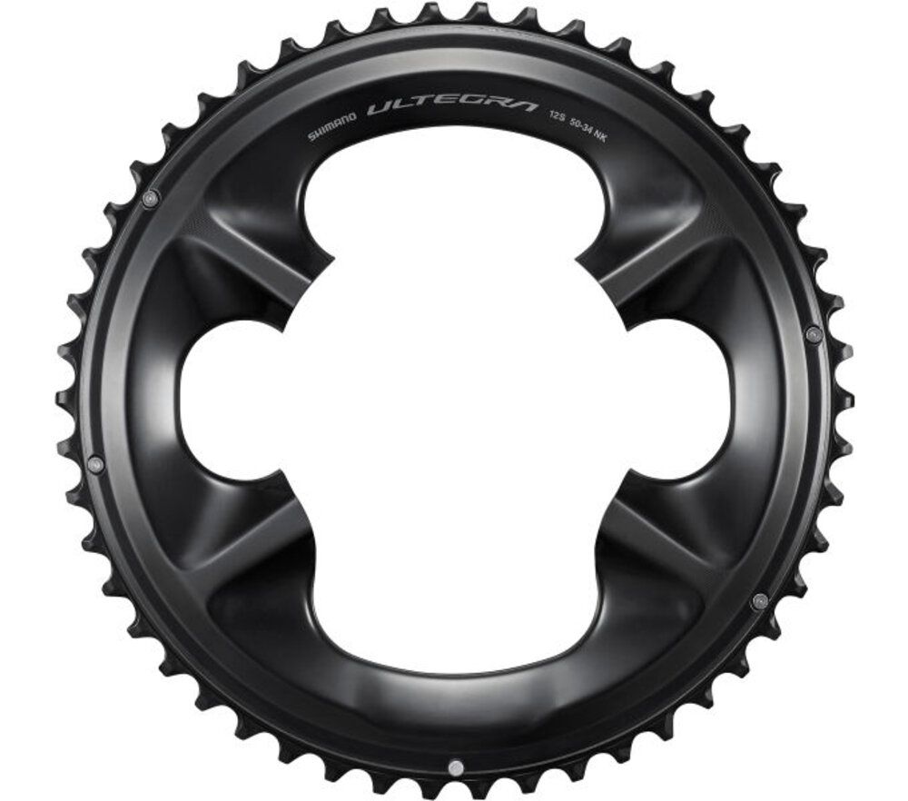 ULTEGRA R8100 KETTENBLATT 12fach, LØ 110mm / schwarz / 50 Zähne NK