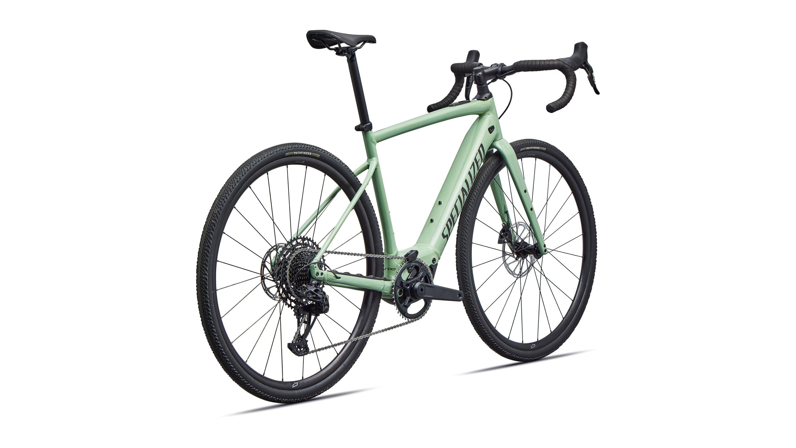 TURBO CREO 2 E5 COMP E-Gravelbike / gloss pistachio / 49 CM