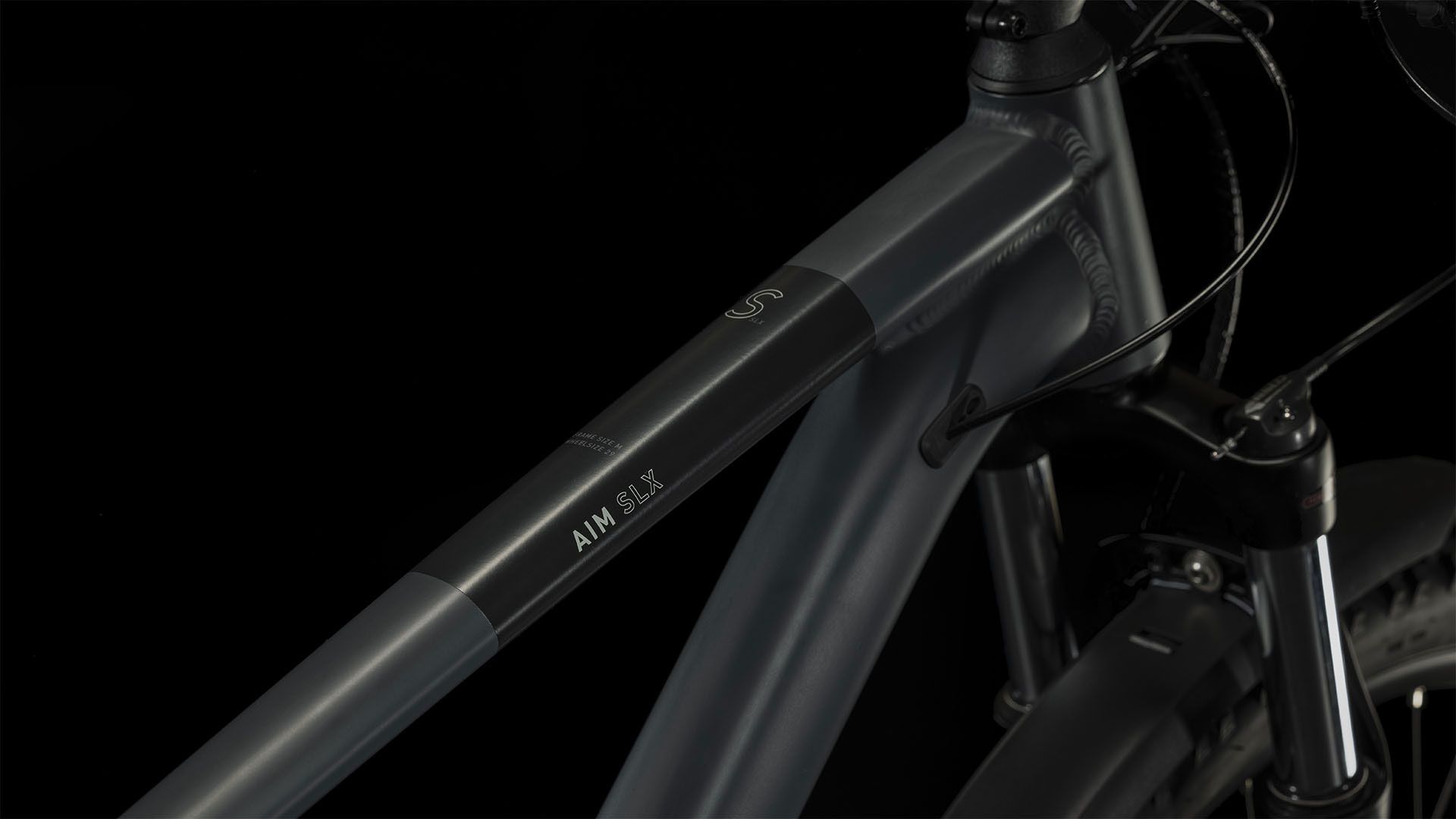 AIM SLX ALLROAD 2023 Kinder- und Jugendvelo / grey black / XS
