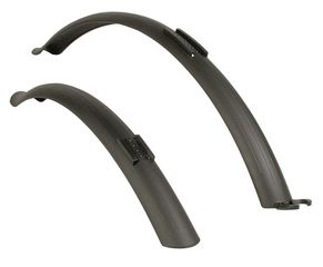 SWINGER 26" MTB Schutzblech (24"-26") Spritzschutz-Set / schwarz