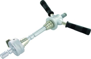 Montagegerät für Steuerkopfschalen 1 bis 1.5 / silber