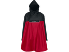 VALERO Unisex-Regenponcho / red/black / XL