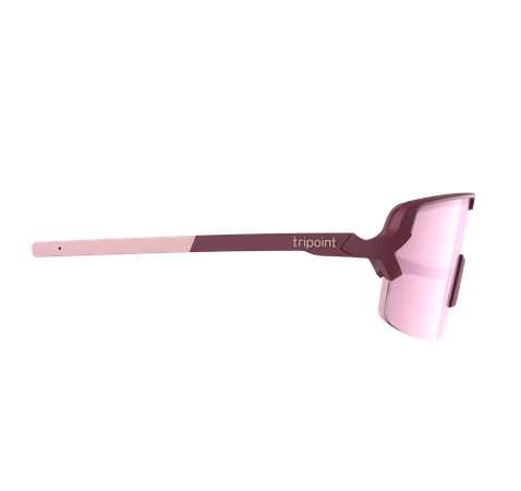 LAKE PRESPA SMALL Sportbrille / matt burgundy/brown pink multi