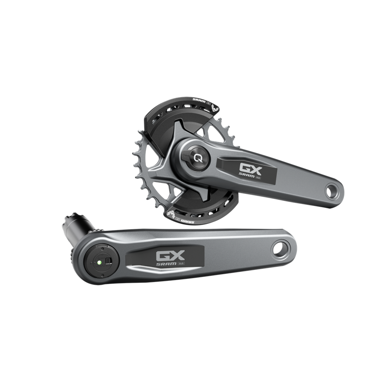 Power Meter Crankset GX Eagle AXS Transmission MTB Wide DUB / bla