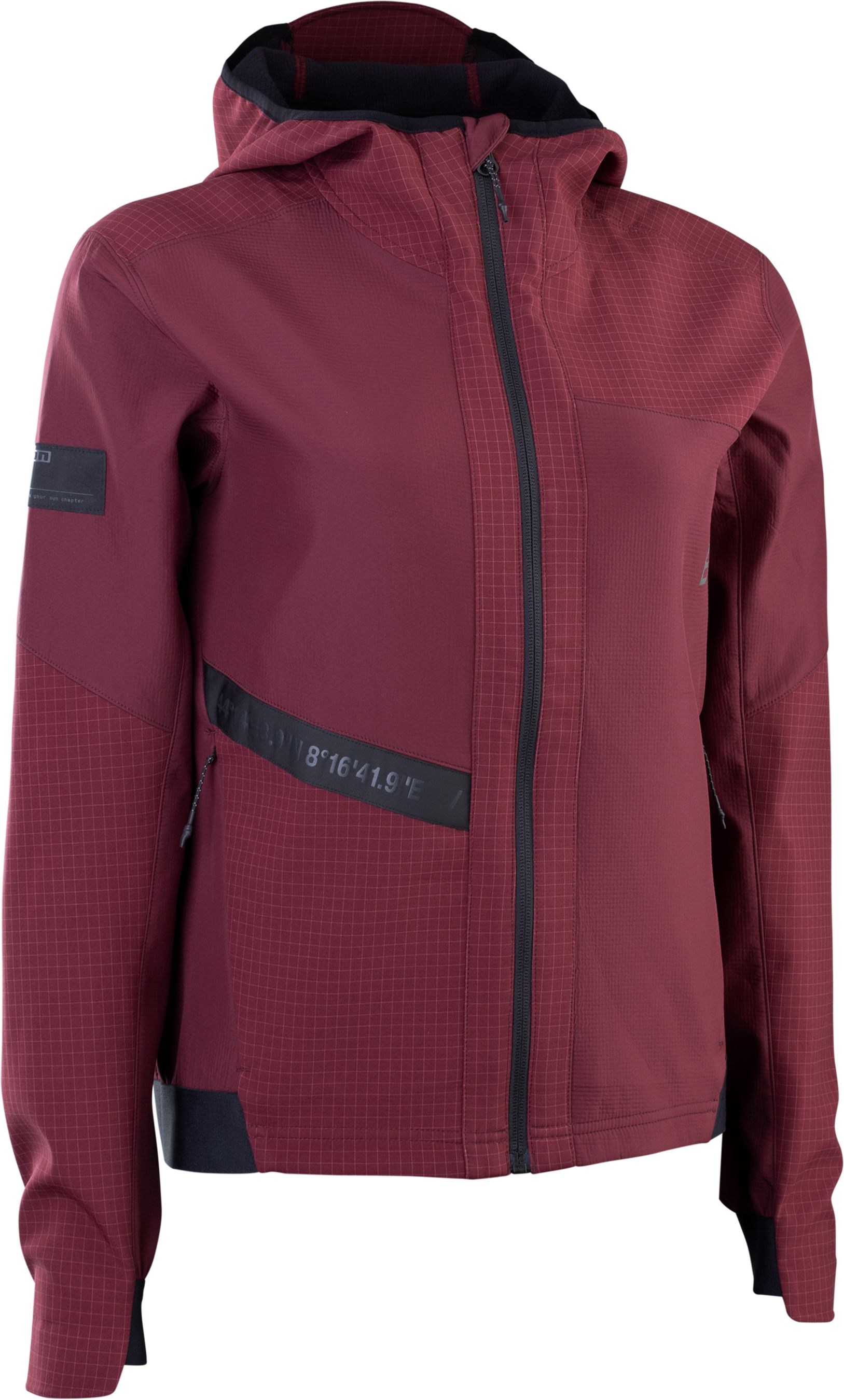 SHELTER Damen-Softshelljacke / purple red / 40