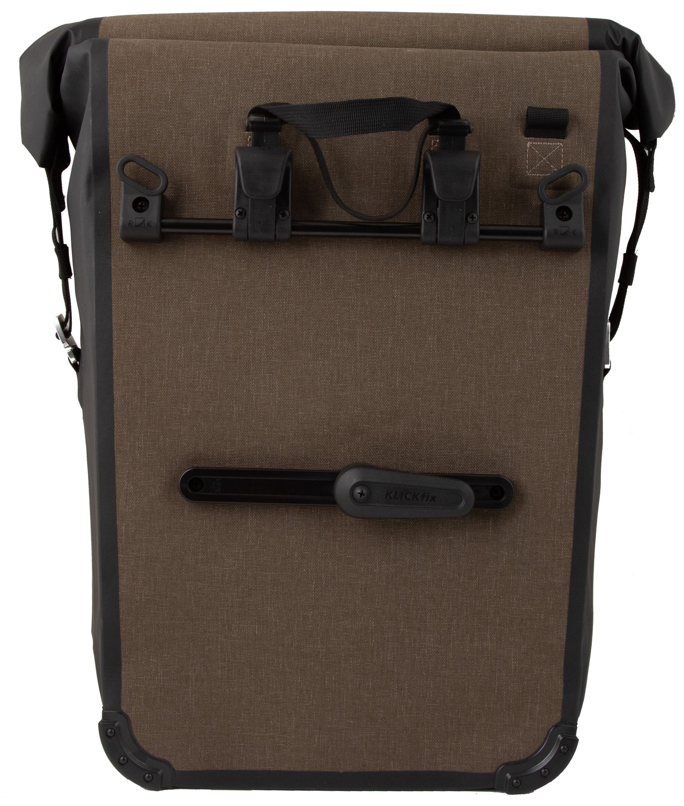 PIAZZA GRANDE Hinterradtasche / kaffee reflektierend