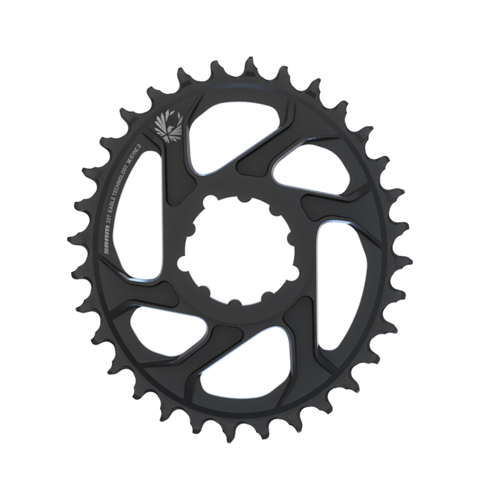 Chainring Eagle Oval X-Sync2 DM 3mm Offset Boost / black / 32T