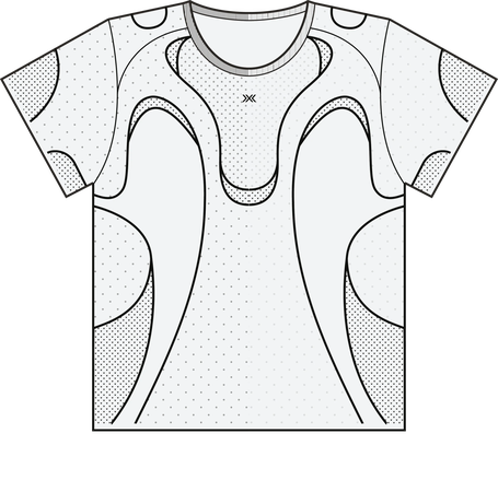 X-Bionic Men XCeed Run Perform Shirt / X white/X black / L