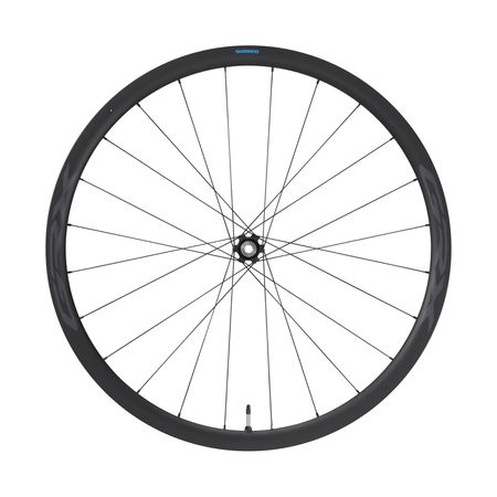 Gravel Radsatz GRX WH-RX870 Tubless Disc / schwarz / Vorderrad, 12 mm, 100 mm