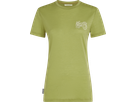TL ADVENTURE RIDE Damen-Merino-Kurzarmshirt / olive / M