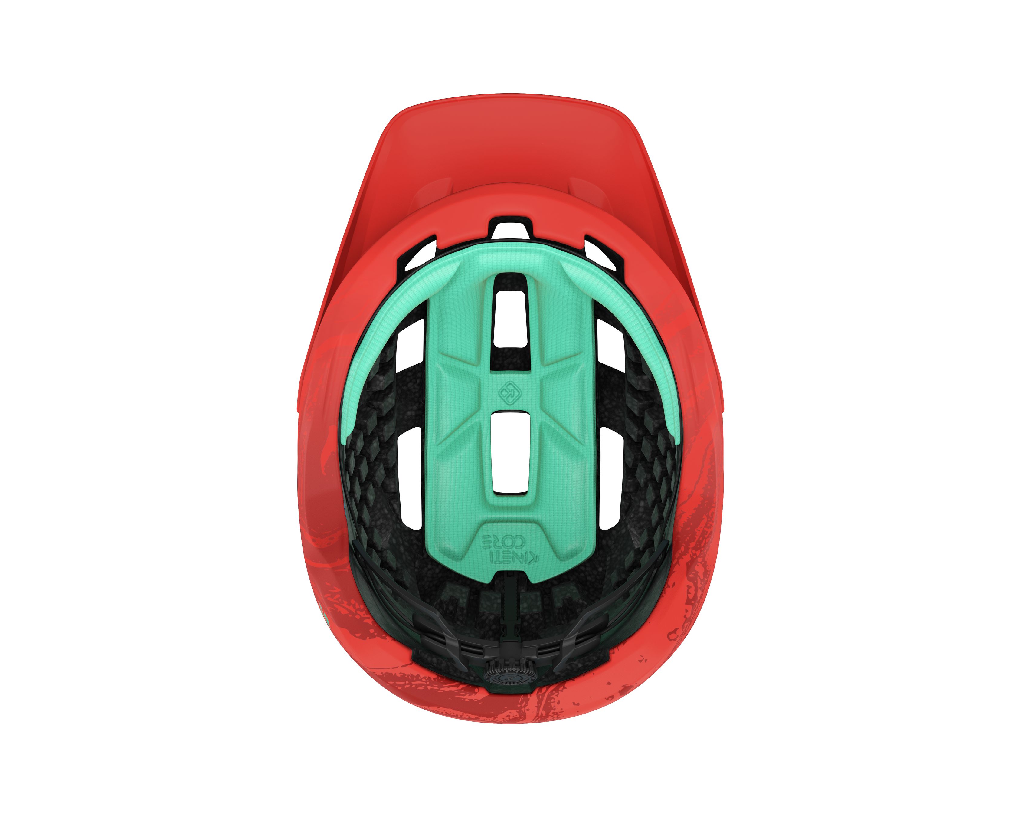 LAZER Unisex MTB Coyote KinetiCore Helm / matte tangerine / L