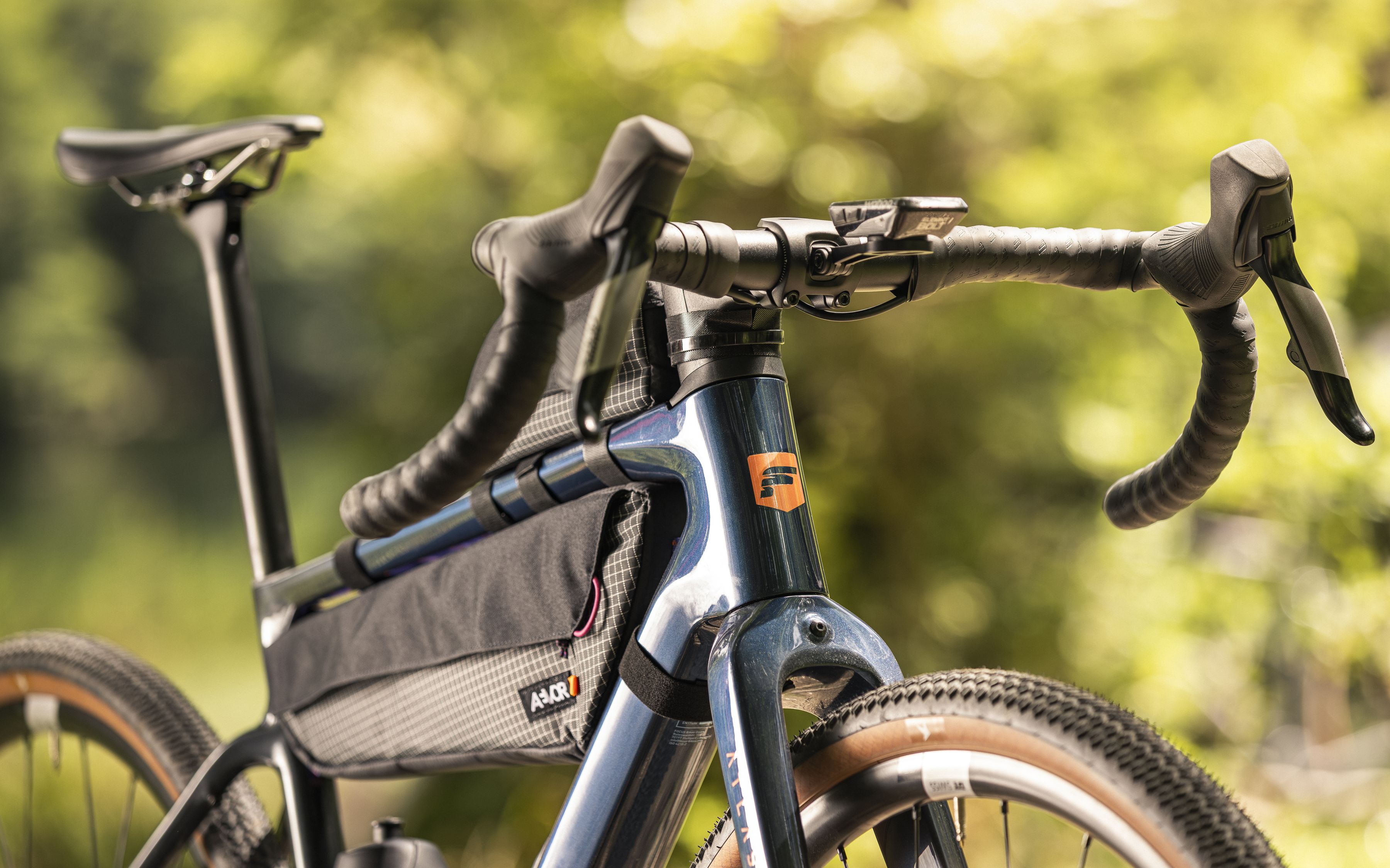 ATLAS 8.8 Gravelbike / Azurblue/Diamondblack / S