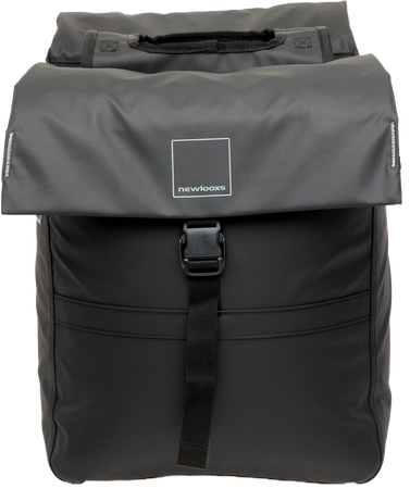 LEEDS DOUBLE Hinterradtasche / black