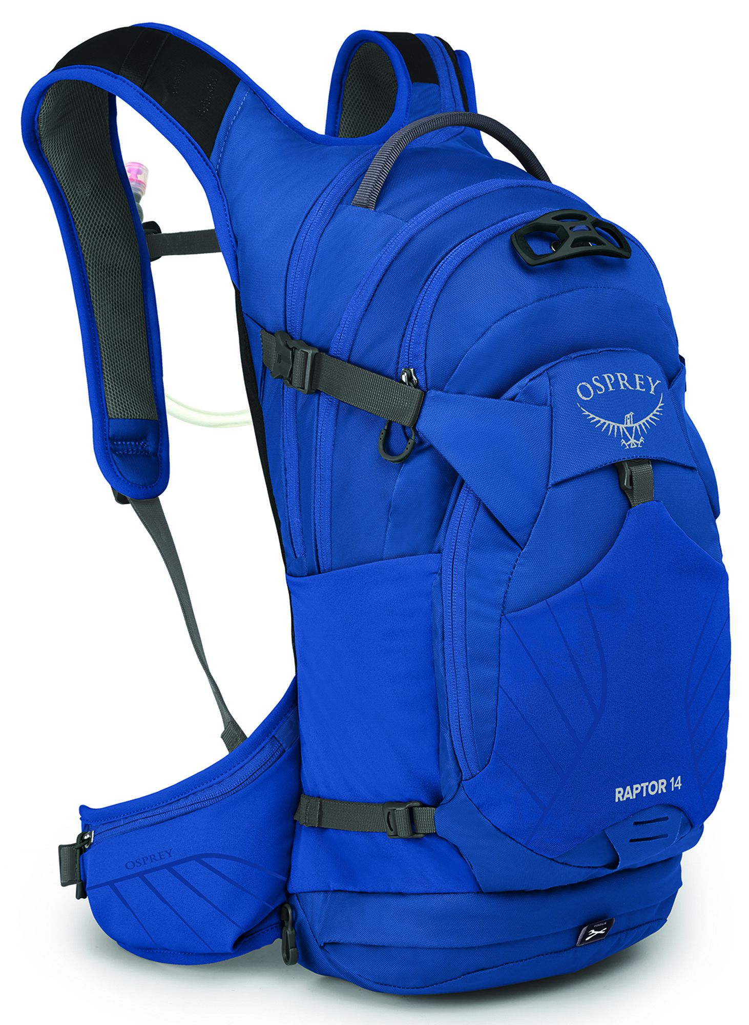 RAPTOR 14 Rucksack mit Trinkbeutel 2.5L / postal blue / 12L