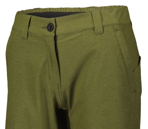 TRAIL FLOW PRO Damen-Bikeshorts / fir green / M