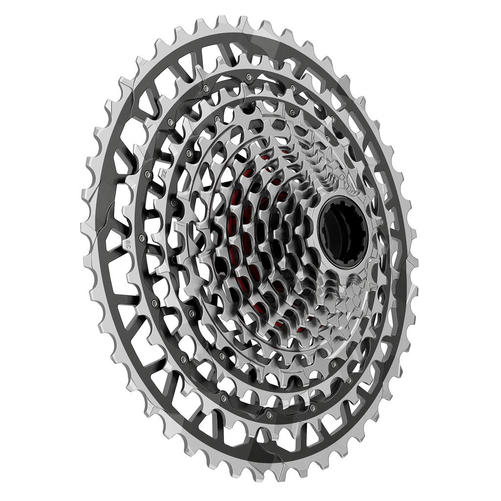MY24 Cassette XG-1391 Red XPLR AXS 13SP / black/silver / 10-46t