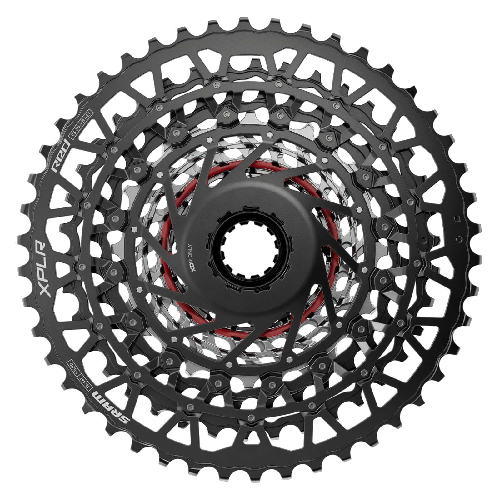 RED XPLR AXS Kassette XG-1391 13fach / black/silver / 10-46t