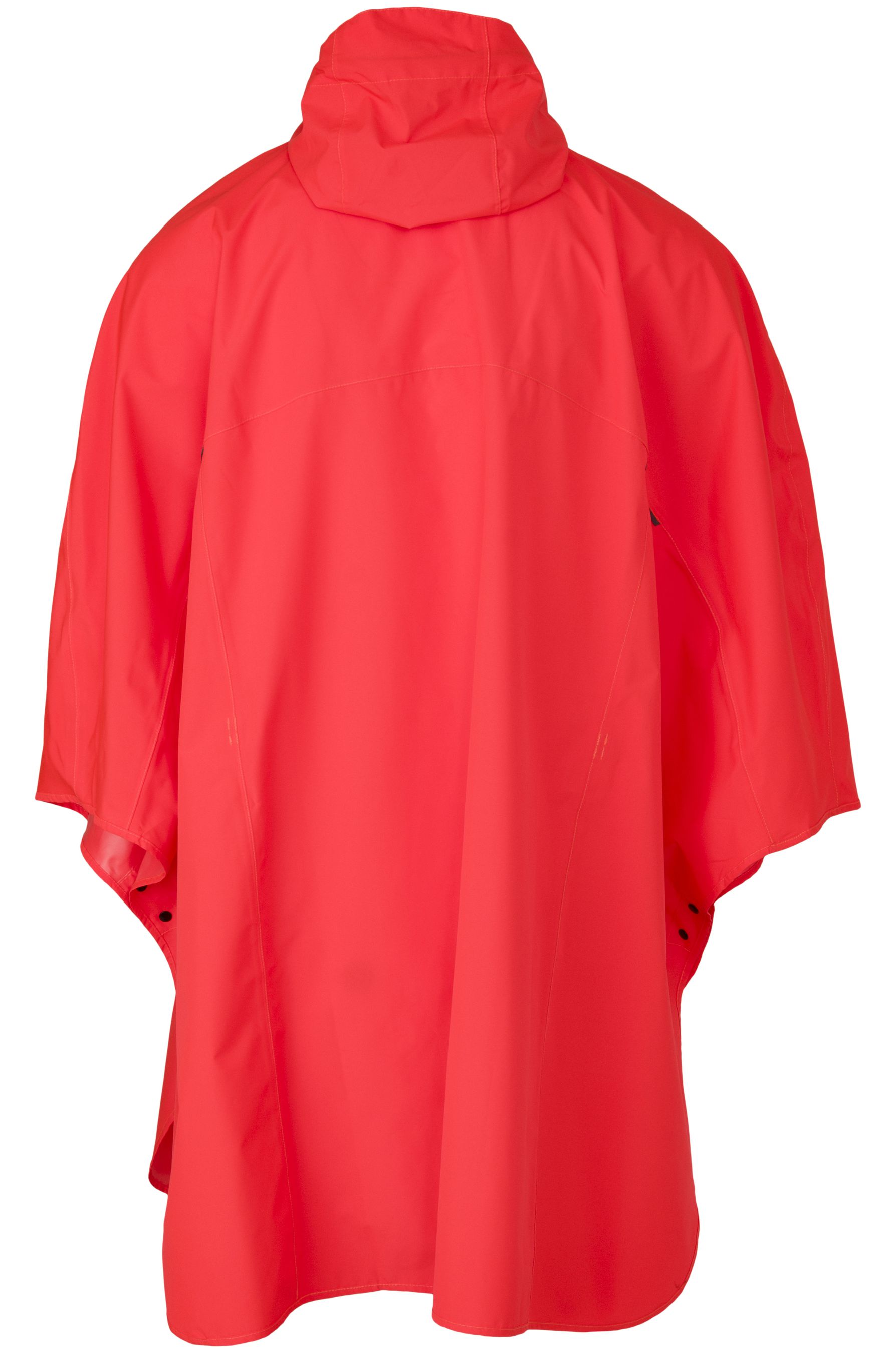 Unisex Rain Poncho Grant / high vis red