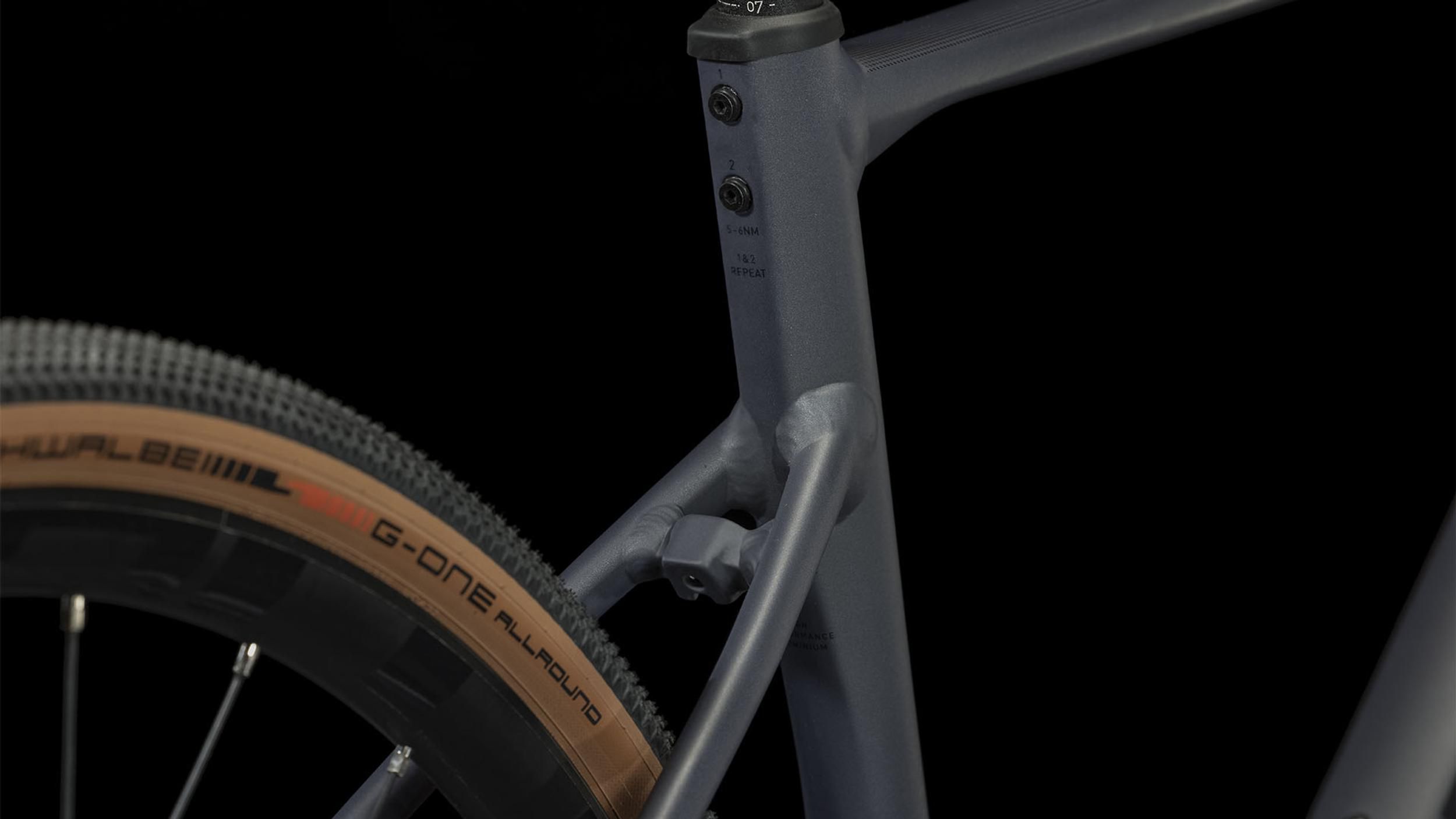 NUROAD RACE 2024 Gravelbike / grey black / L