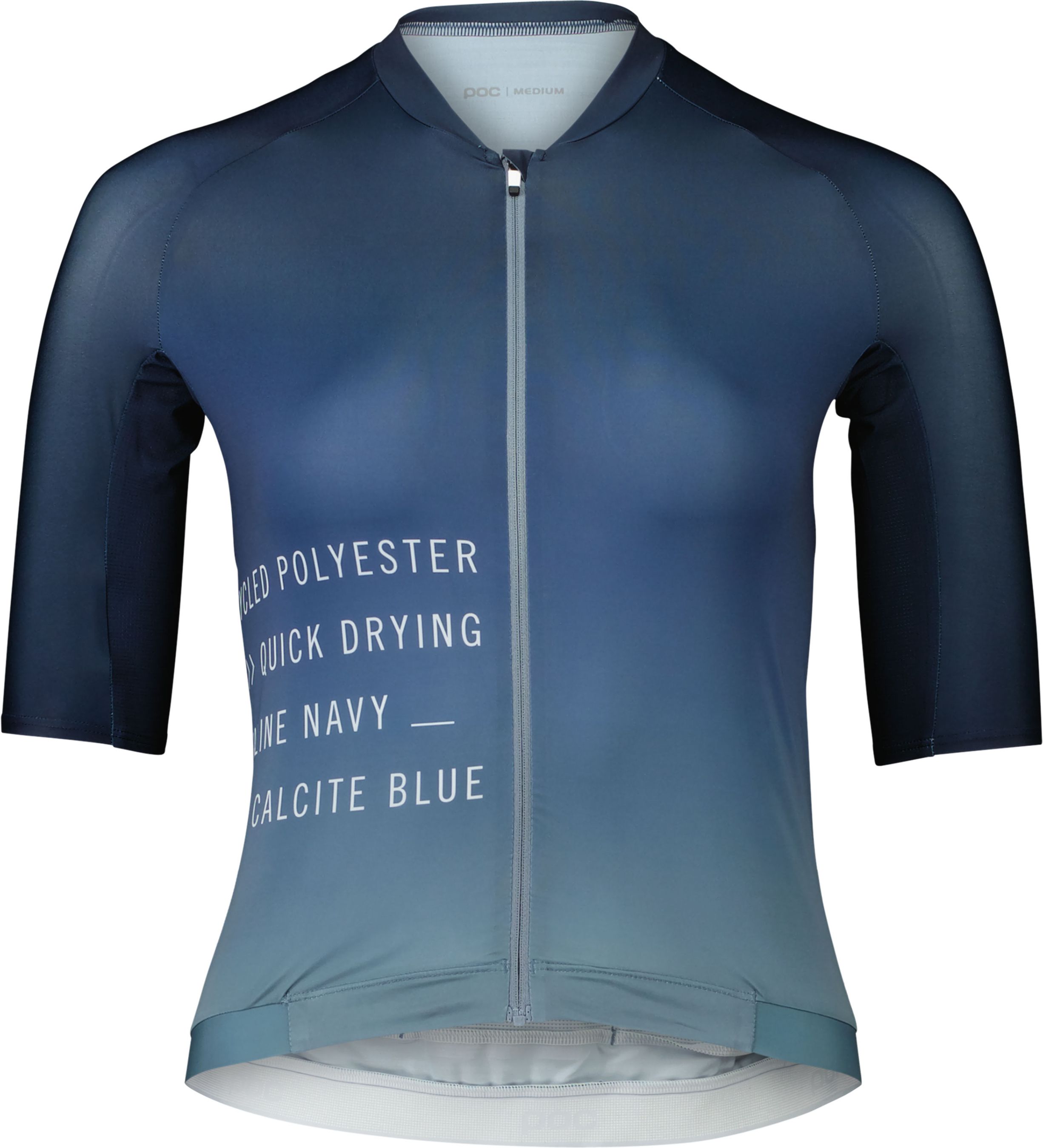 PRISTINE PRINT Damen-Kurzarmtrikot / gradient turmaline / L