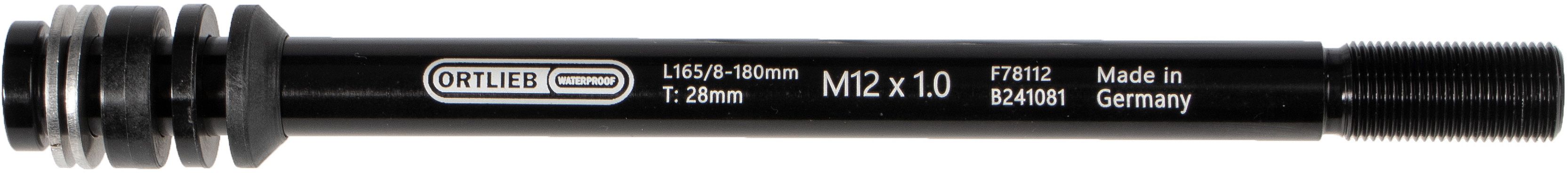 THRU AXLE M6-CONNECTOR Steckachsenadapter / M12x1